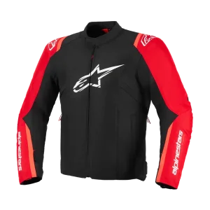 Alpinestars T-SPS V2 Waterproof Jacket Black Red Red Fluo 1575 Hoge Kwaliteit