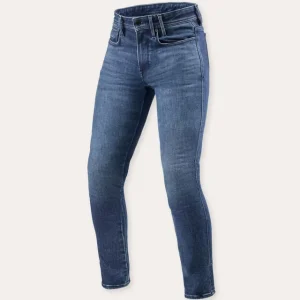 Rechtstreeks Van De Fabrikant Revit Piston 3 SK Jeans Medium Blue