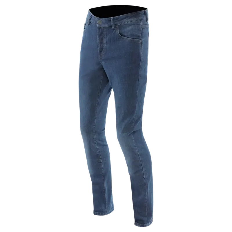 Dainese 5-Pocket Denim Slim Pants Deep Blue F75 Korting