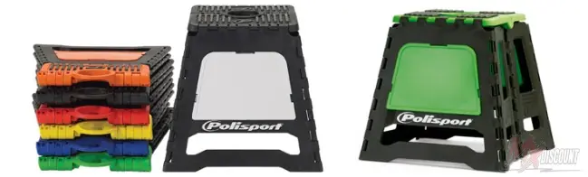 Finale Uitverkoop Polisport Bike stand bok Opvouwbaar Blauw
