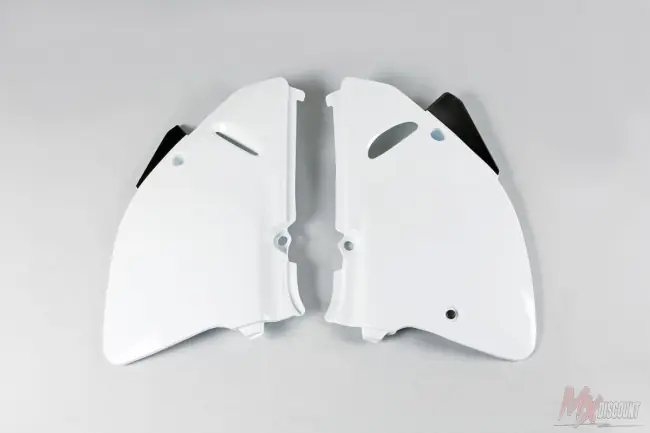 Ufo Zij Nummerplaten suzuki rm 125 250 93-95 Wit Op = Op