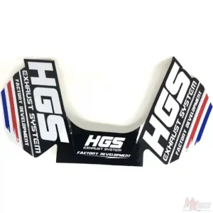 Koopje HGS 4-takt uitlaat sticker