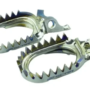 Scar titanium voetsteunen Mud honda cr 125 250 02-07 crf 250 450 02-25 Direct Beschikbaar