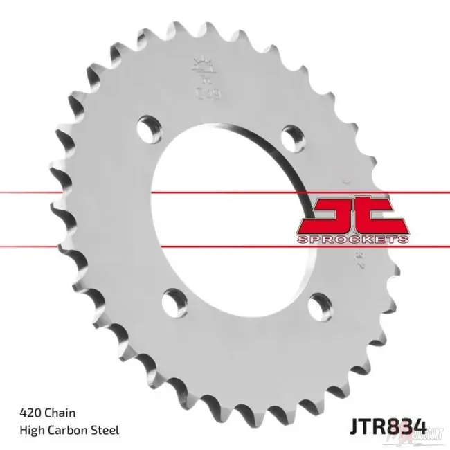 Koop Vandaag JT Staal Achtertandwiel yamaha pw 50 pw 80 36