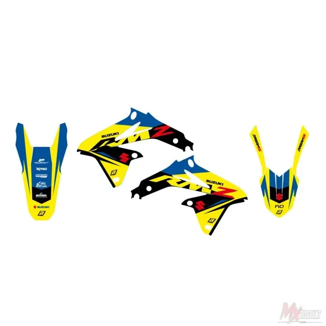 Tijdelijk Beschikbaar Blackbird stickerset dream 5 suzuki rmz 450 08-17