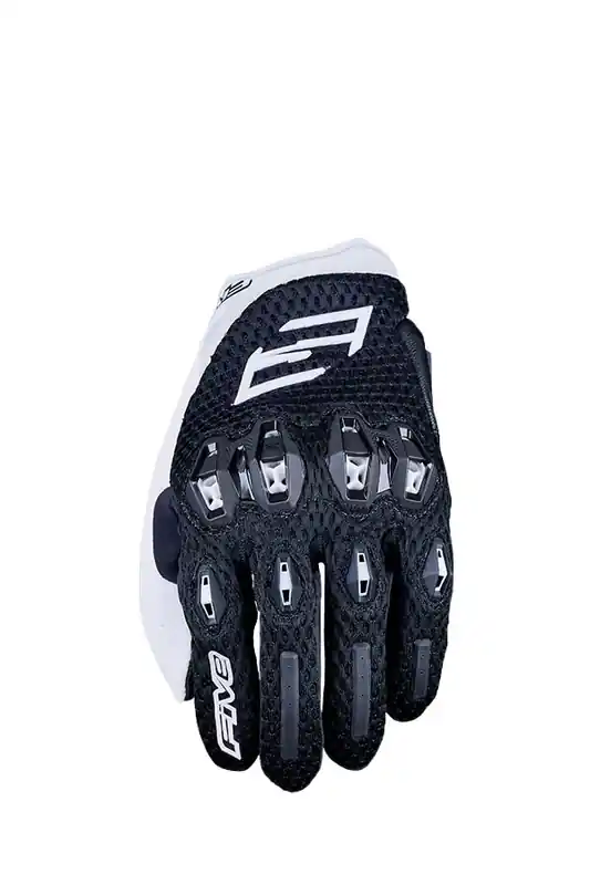Uitverkoop Motorhandschoenen FIVE Stunt Evo2 Airflow zwart-wit