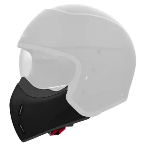 Alleen Vandaag Kinbeschermer voor Airoh J110 Color helm zwart mat