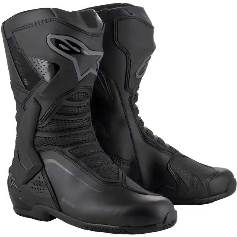 Alpinestars SMX-6 3 Gore-Tex zwart-donkergrijs motorlaarzen 36 Nu Kopen