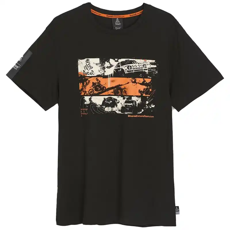 Bestel Nu T-shirt DAKAR PHOTO DES zwart