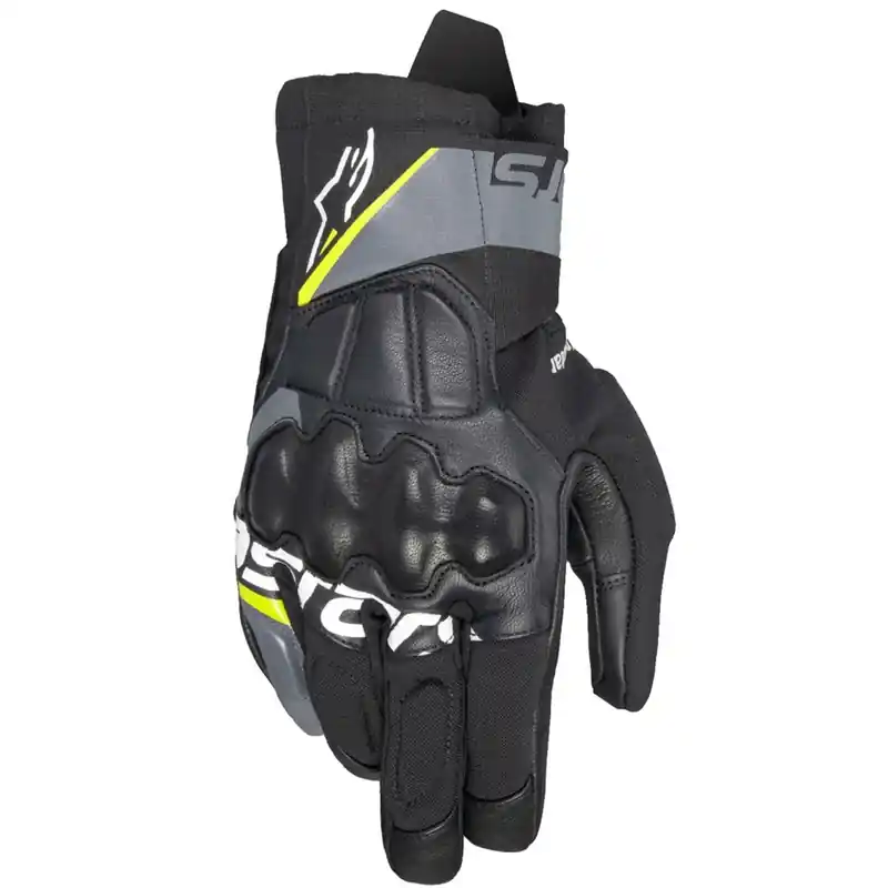 Alpinestars Corozal 3 Drystar Zwart-Grijs-Geel Motorhandschoen S Tijdelijk Beschikbaar