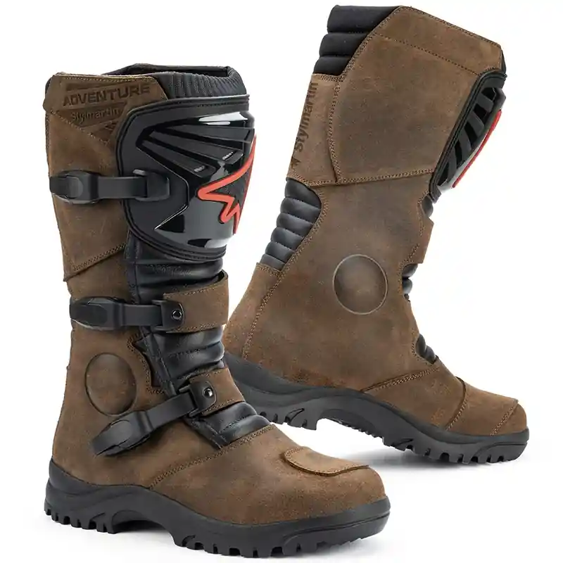 Aanbieding Motorlaarzen Stylmartin Overlander WP bruin 38