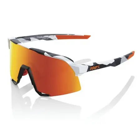 100% USA S3 Hiper camo zonnebril met rode lens Populair