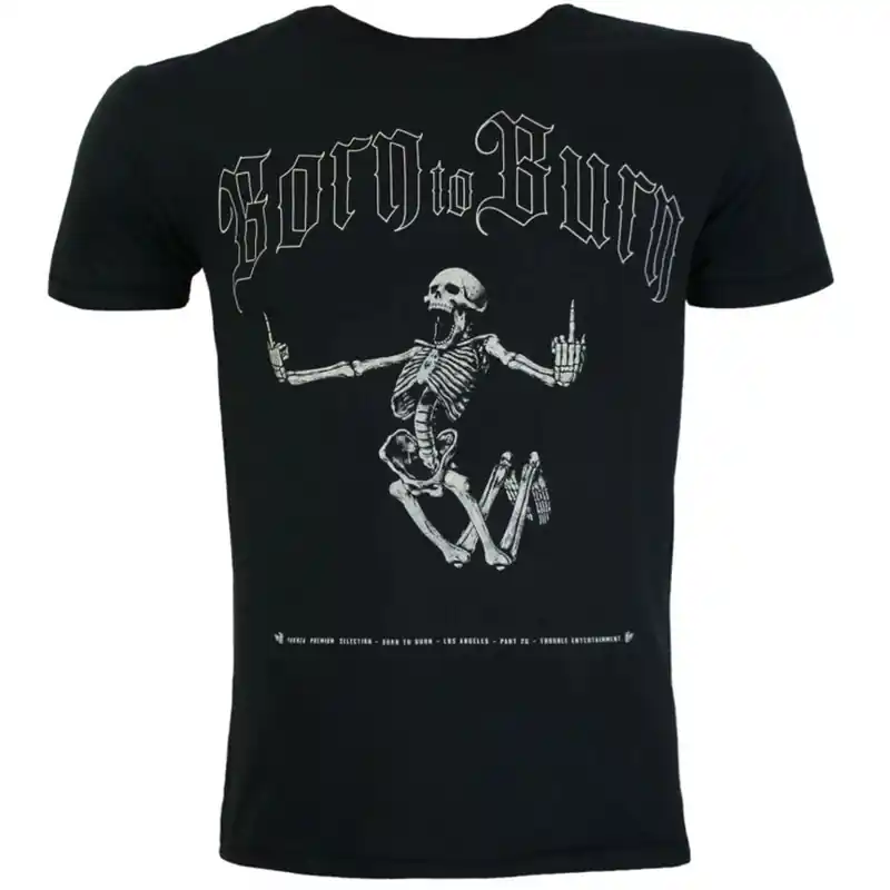 Yakuza Premium Born to Burn T-shirt - Los Angeles zwart Nieuw