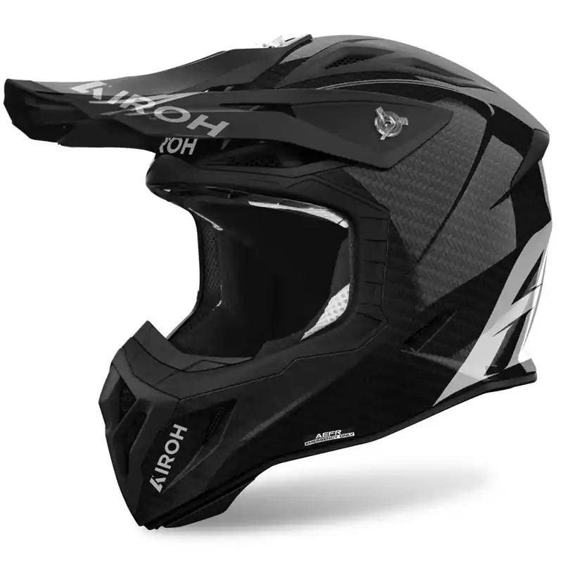 Airoh Aviator ACE 2 Carbon crosshelm zwart glanzend XS Koopje