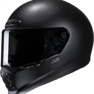 Actieprijs Integraal motorhelm HJC V10 Solid semi flat zwart - II. kwaliteit