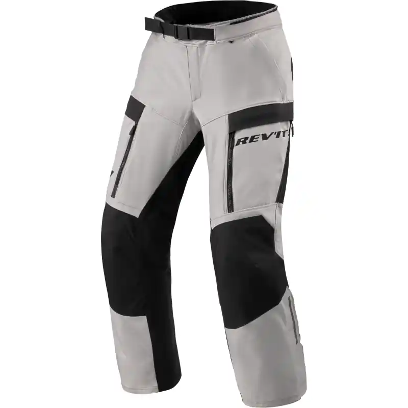 Aanbieding Revit Offtrack 3 H2O korte motorbroek zilver-zwart S