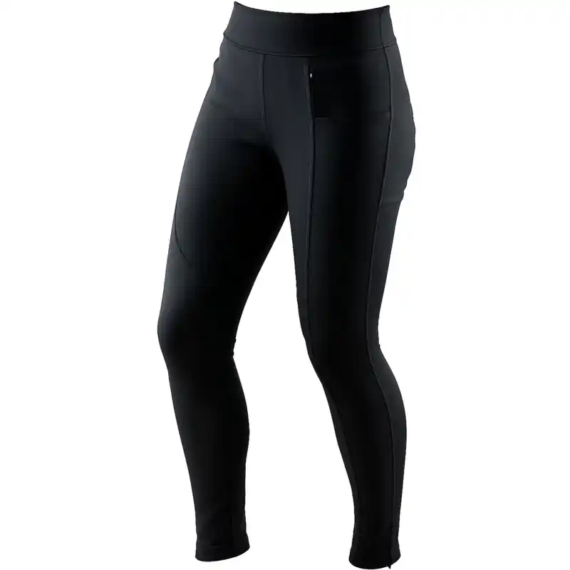 Weekendaanbieding Street Racer Vixed cropped motorlegging voor dames, zwart W26/L30