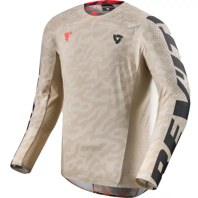 Laatste Kans Revit Thirteen motorcross shirt zand XS