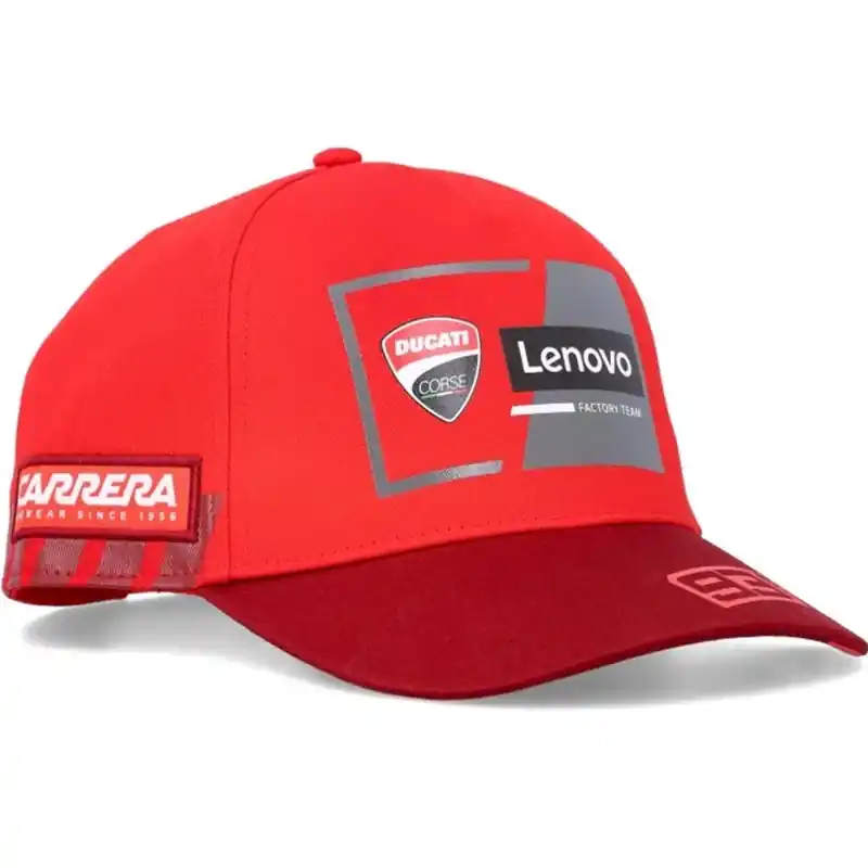 Weekendaanbieding Ducati Marc Marquez 93 Midvisor World Champ Cap rood