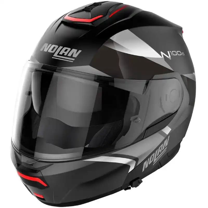 Opklapbare motorhelm Nolan N100-6 Paloma N-COM 25 zwart Fabrieksprijs