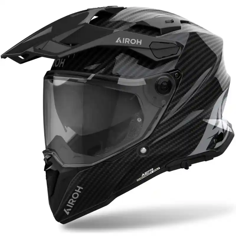 Airoh Commander 2 Carbon Endurohelm Zwart XS Laatste Versie