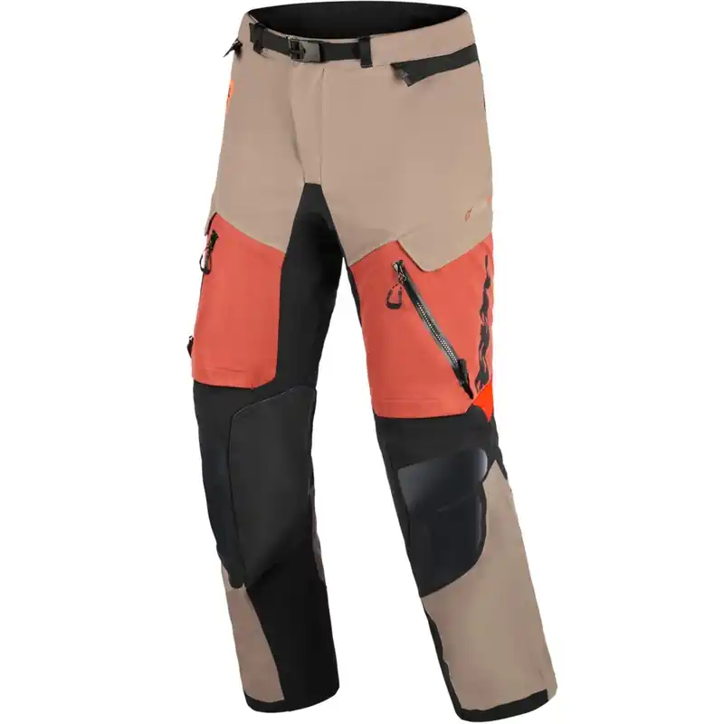 Alpinestars Halo PRO Drystar XF motorbroek lichtbruin-donkeroranje-zwart S Gecertificeerd