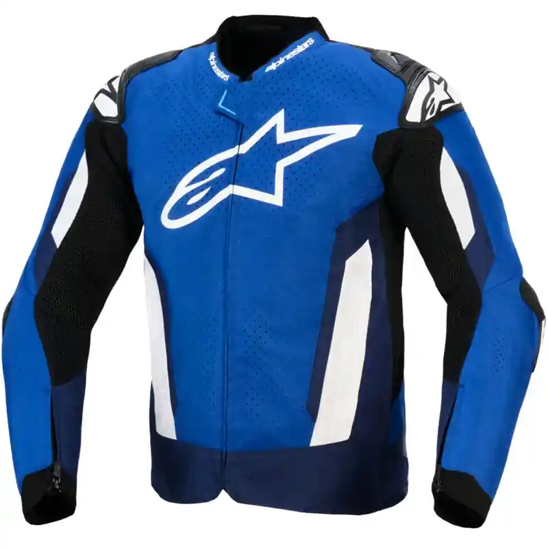 Direct Verzonden Alpinestars T-GP Air motorjas blauw-wit-zwart S