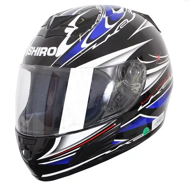 Aanbieding Přilba na motorku Shiro SH 996 černo-modrá