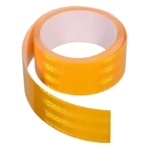 Samolepící páska reflexní 1m x 5cm žlutá Hete Deal
