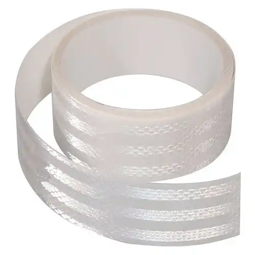 Samolepící páska reflexní 5m x 5cm bílá (role 5m) Veilige Betaling