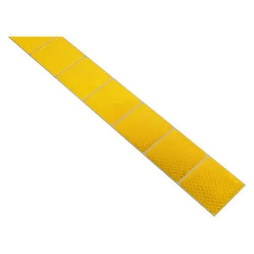 Samolepící páska reflexní dělená 1m x 5cm žlutá Actieprijs