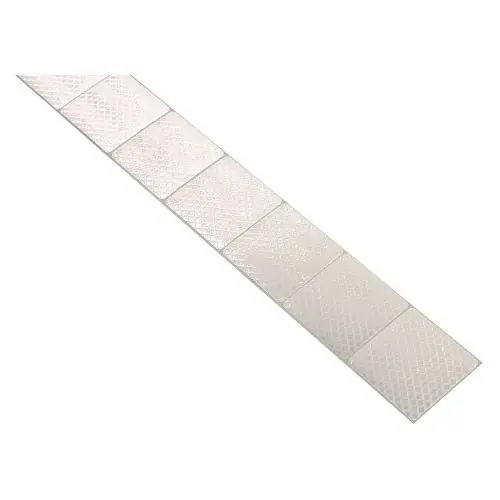 Shop Nu Samolepící páska reflexní dělená 1m x 5cm bílá
