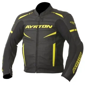Actieprijs Bunda na motorku Ayrton Raptor černo-fluo žlutá výprodej