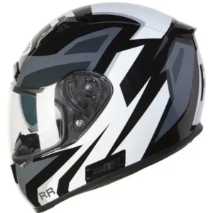 Beste Prijs Integrální přilba Ozone RC-01 Pinlock Ready černo-šedo-bílá