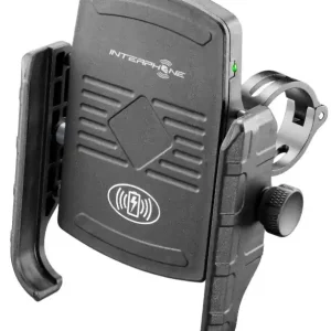 Must-Have Universele mobiele telefoonhouder Interphone Motocrab met draadloos opladen