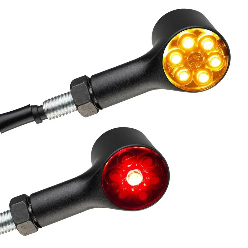 3 in 1 LED knipperlicht motor met achterlicht en remlicht Lumitecs BP1 met E-keur Dagaanbieding