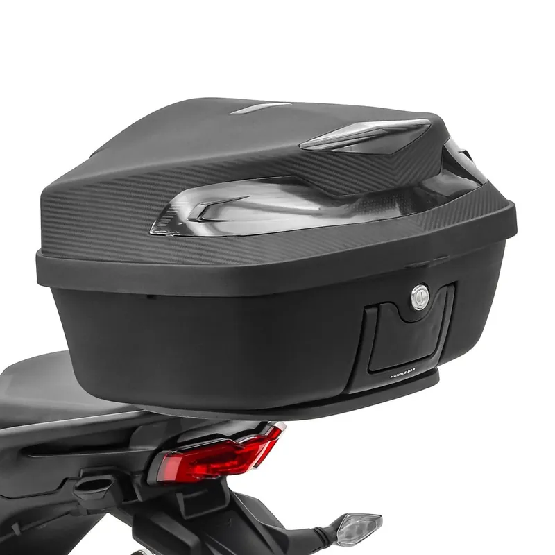 Speciale Aanbieding Motor Topkoffer Bagtecs KMB Top Case Universel 48 Liter zwart