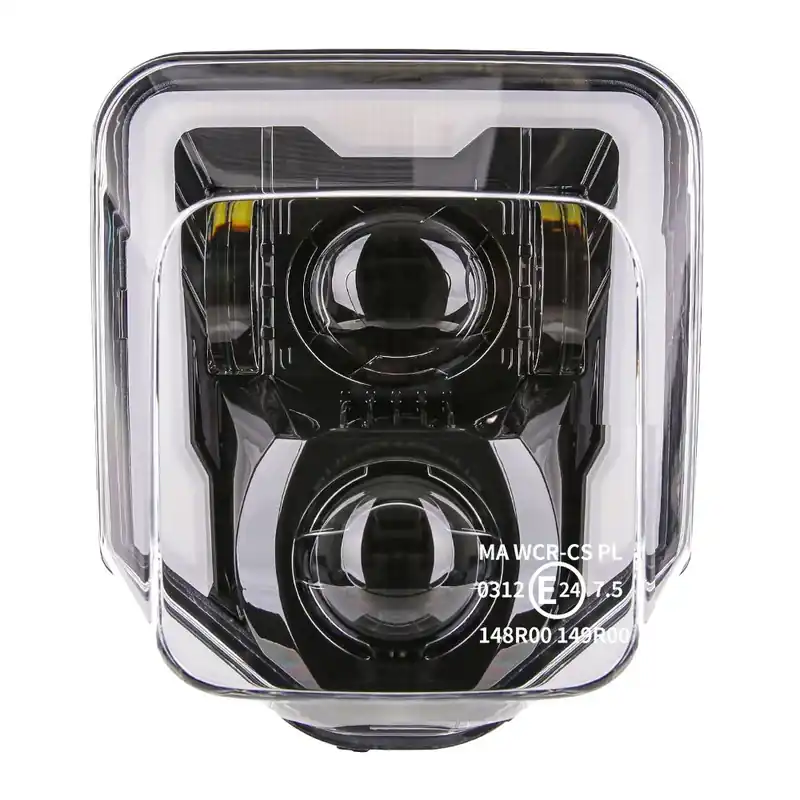 Flitsaanbieding LED koplamp compatibel met Husqvarna 701 Supermoto Hoofd koplamp met ECE XDure GP1
