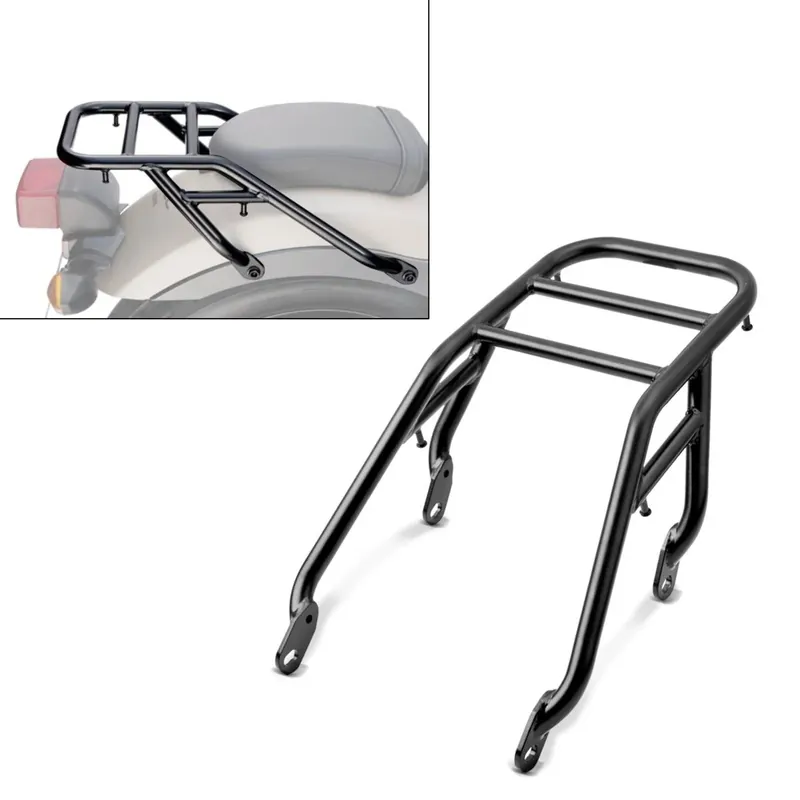 Bagagerek / Bagagebrug compatibel met Honda Rebel 500 17-26 Craftride zwart GT1 Rechtstreeks Van De Fabrikant