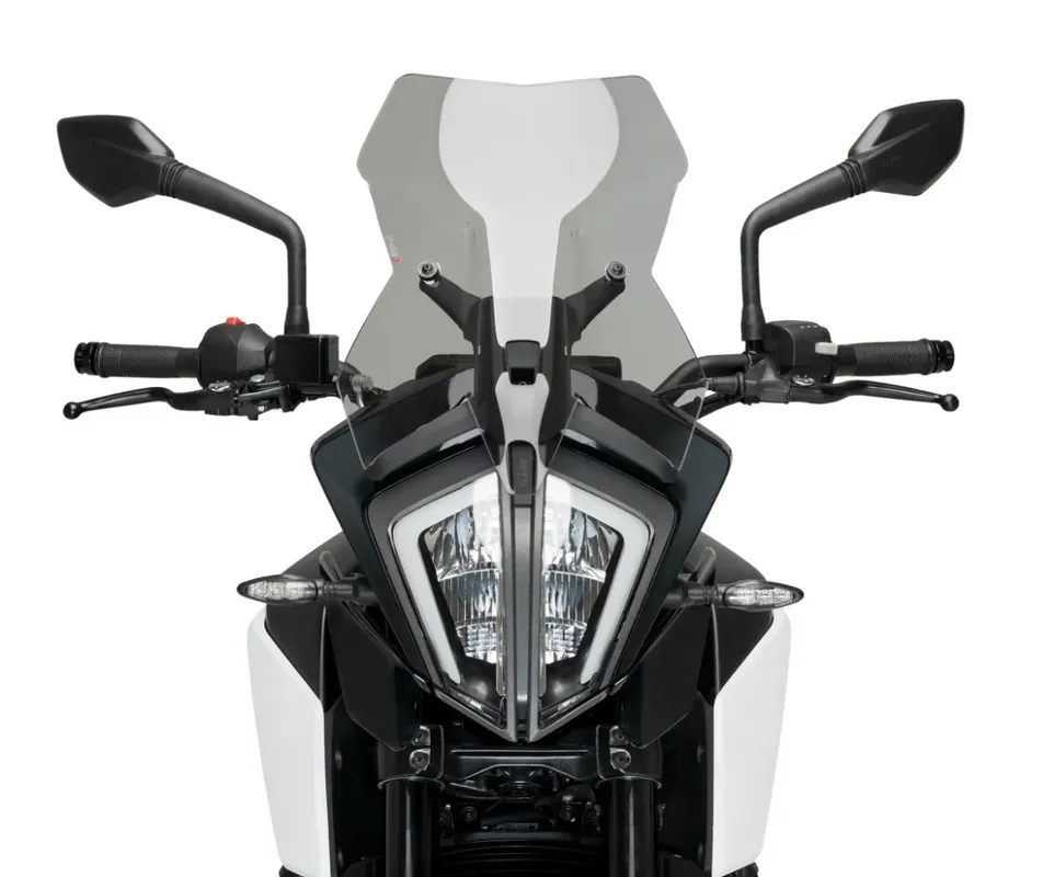Beperkt Aanbod Vervangingsruit touring compatibel met KTM 390 Adventure 20-24 rookgrijs windscherm Puig
