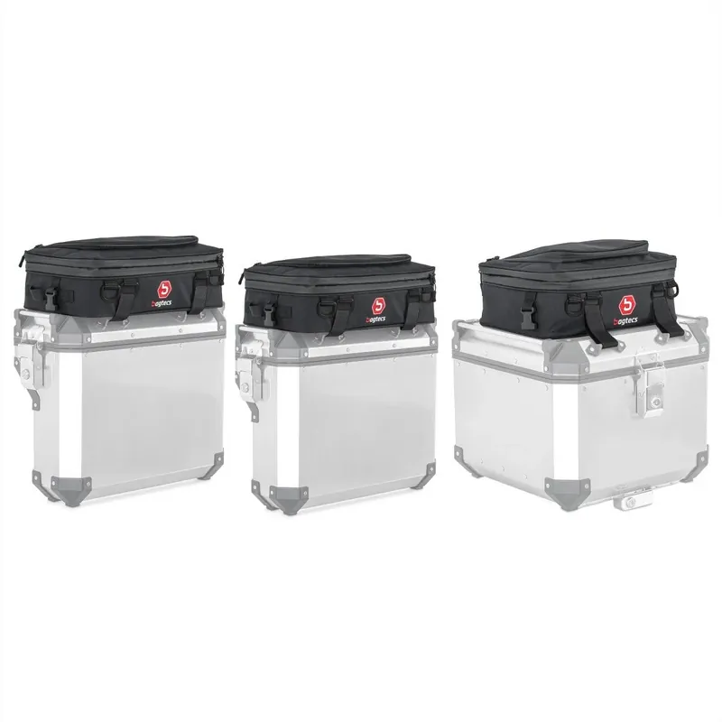 Superprijs Set Koffer en Topkoffer Tas voor aluminium koffers dekseltas Bagtecs TS4