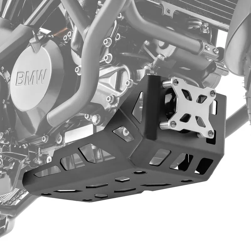 Betrouwbaar Motor Guard compatibel met BMW G 310 GS 17-25 Motoguard XU1 onderzijde bescherming Aluminium zwart