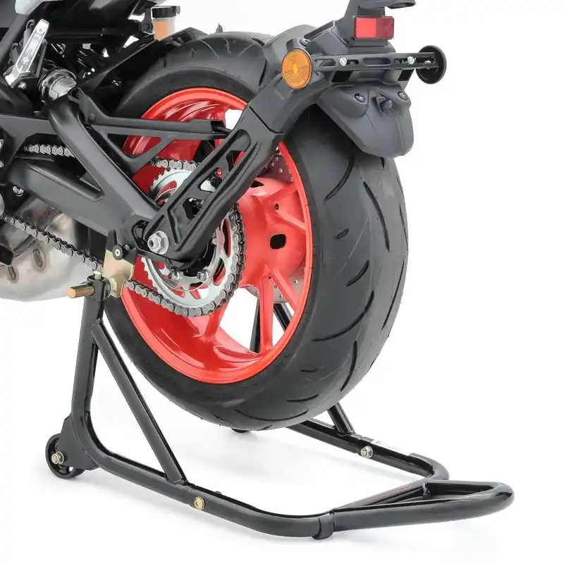 Paddock stand Achter compatibel met Kawasaki Z 650 / Z 400 zwart Uitverkoop