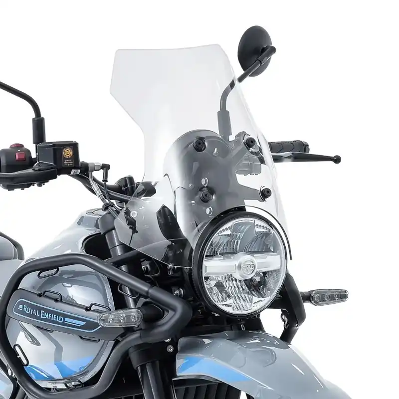 Hoge Kwaliteit Touring windscherm geschikt voor Royal Enfield Himalayan 450 2024 Airoad TS72 Windshield clear 30079K