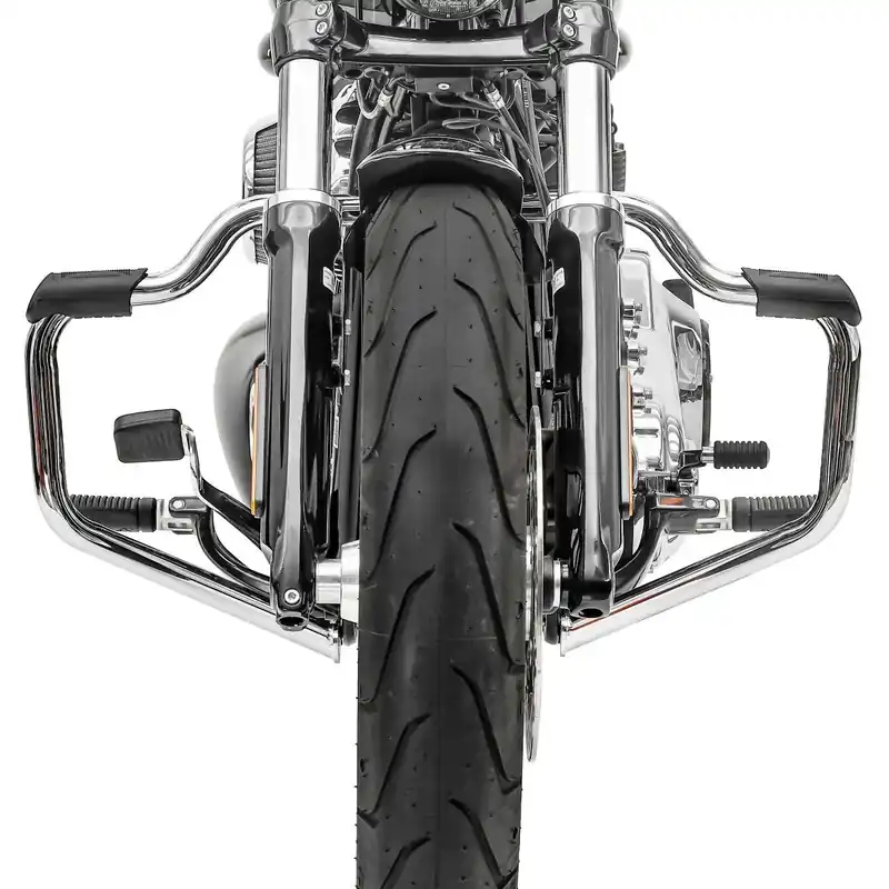 Superprijs Valbeugel Mustache passend voor Harley Davidson Breakout 114 18-26 chroom 32mm Craftride