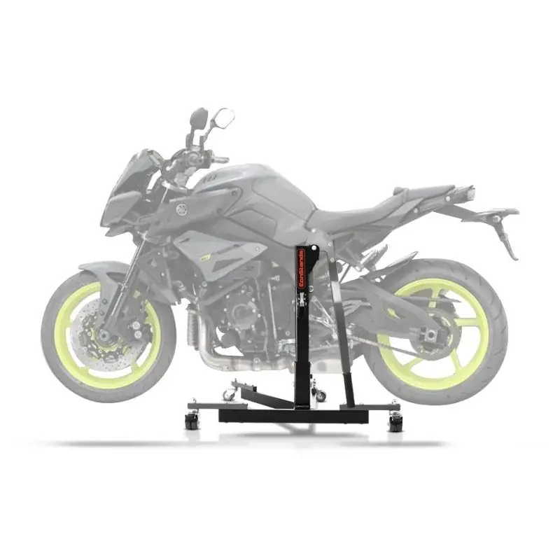 Hoge Kwaliteit Center Paddock Stand compatibel met Yamaha MT-10 16-25 Lift ConStands Power-Evo grauw