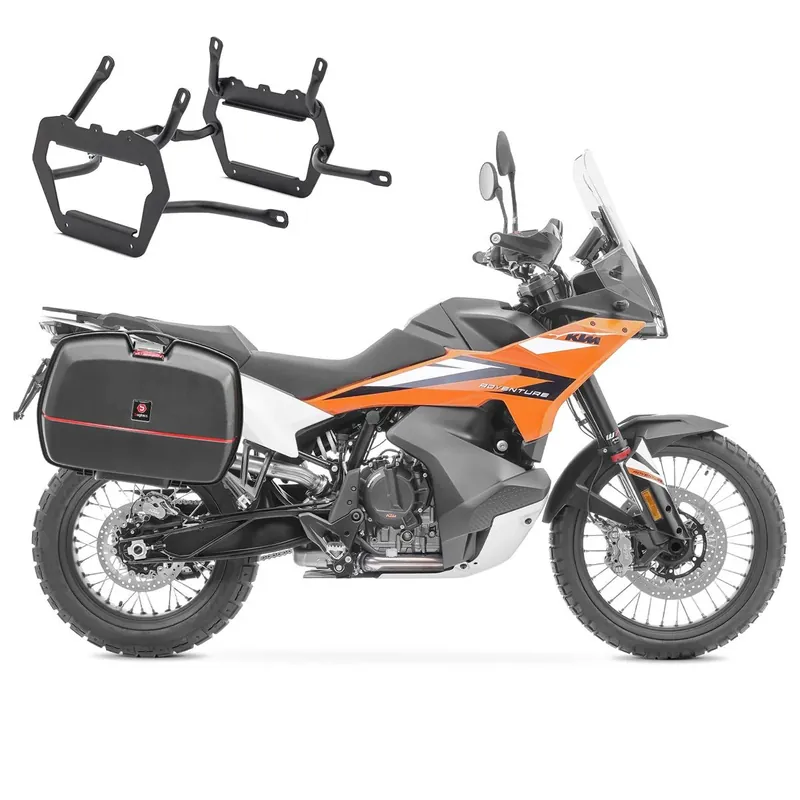 Zijkoffers + Kofferrek voor KTM 790 / 890 Adventure/ R 19-26 Koffers Bagtecs TB8S-NW Dagaanbieding