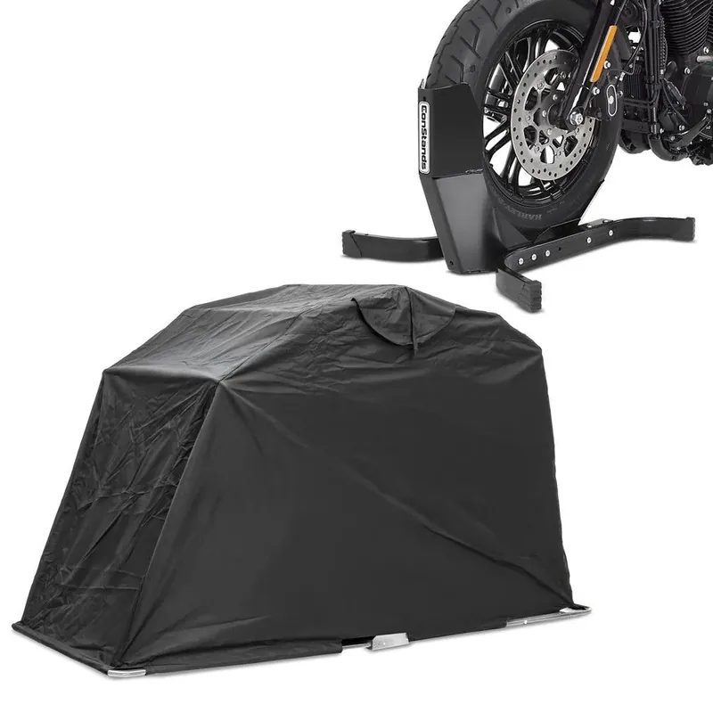 Seizoensaanbieding ZP1 Set tentgarage XL + motor wip Easy Plus geschikt voor Ducati Scrambler Icon / Desert Sled