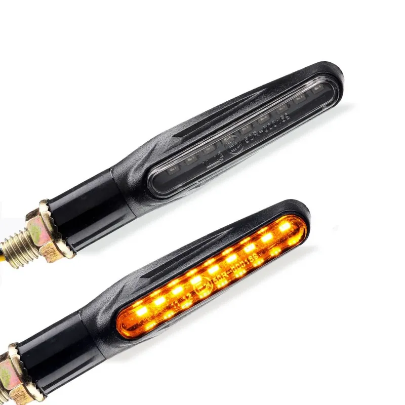 Dynamische knipperlichten compatibel met Kawasaki Ninja 650 / 400 Lumitecs KP6 Hete Deal