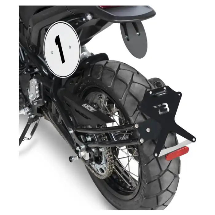Barracuda Kentekenplaathouder -side Naked- Benelli Leoncino Hoge Kwaliteit